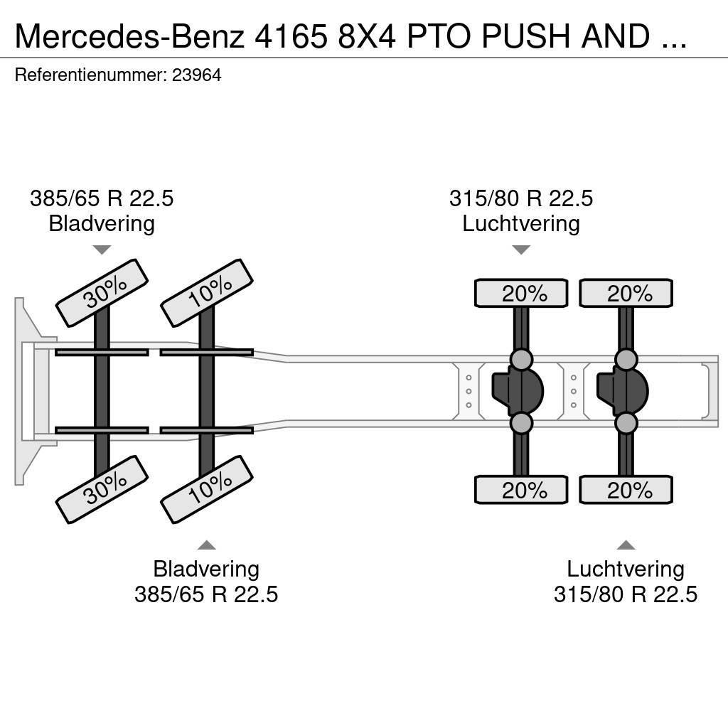 Mercedes-Benz 4165 8X4 PTO PUSH AND PULL 510.000KM Trekkers