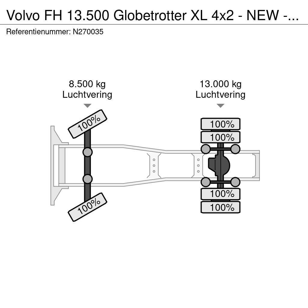 Volvo FH 13.500 Globetrotter XL 4x2 - NEW - Full spec - Trekkers