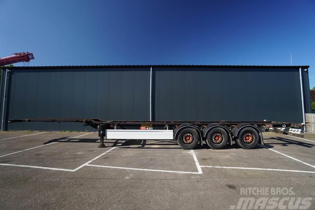 Pacton 3 AXLE 45 FT CONTAINER TRANSPORT TRAILER Containerchassis