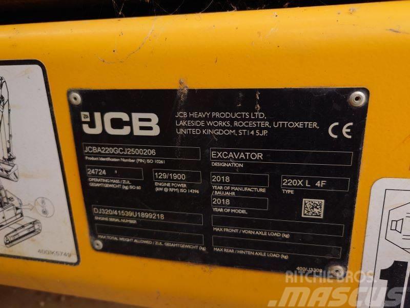 JCB 220X LC Rupsgraafmachines