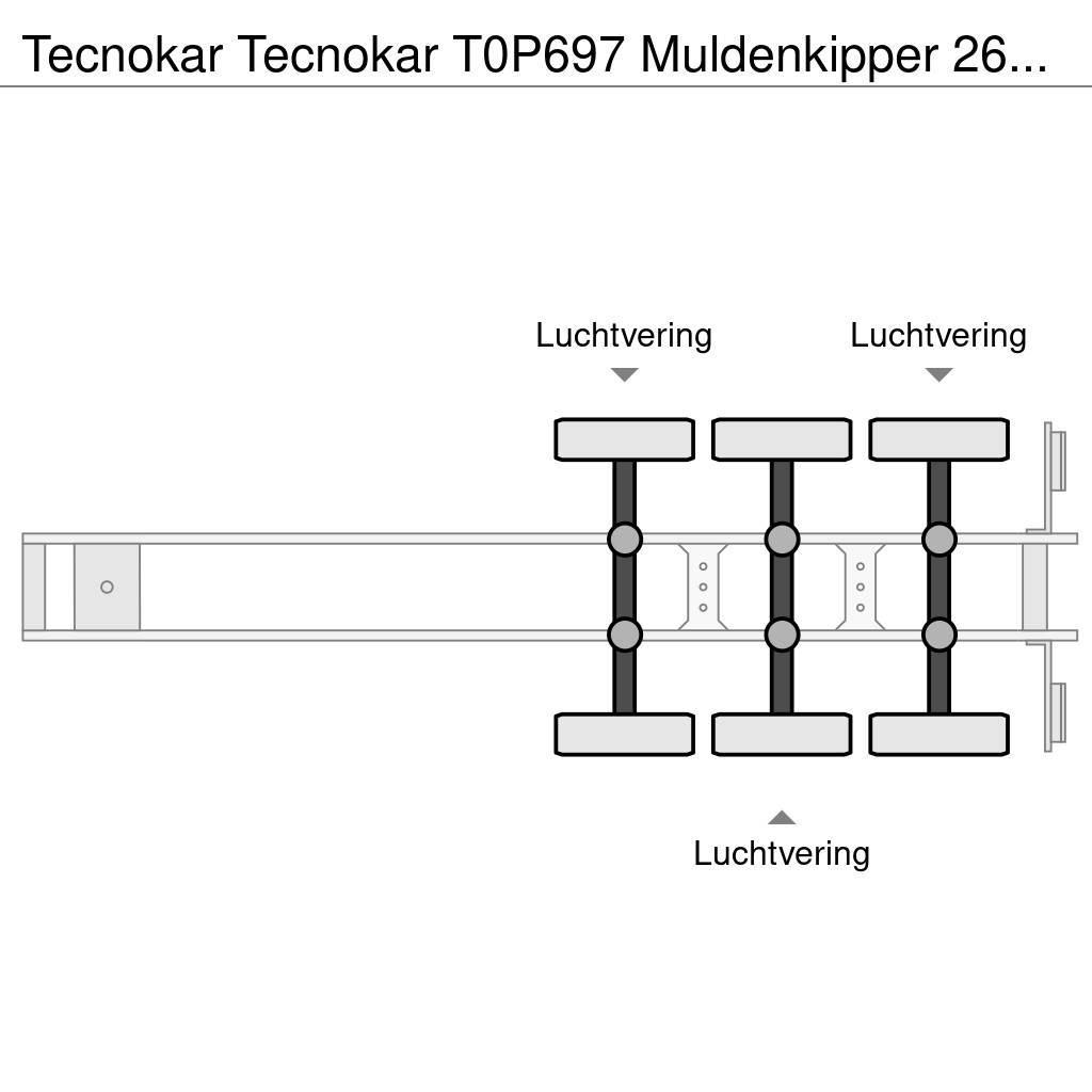  Tecnokar T0P697 Muldenkipper 26cbm Kippers