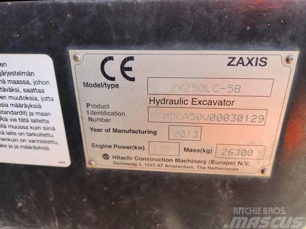Hitachi ZX250LC-5 Rupsgraafmachines