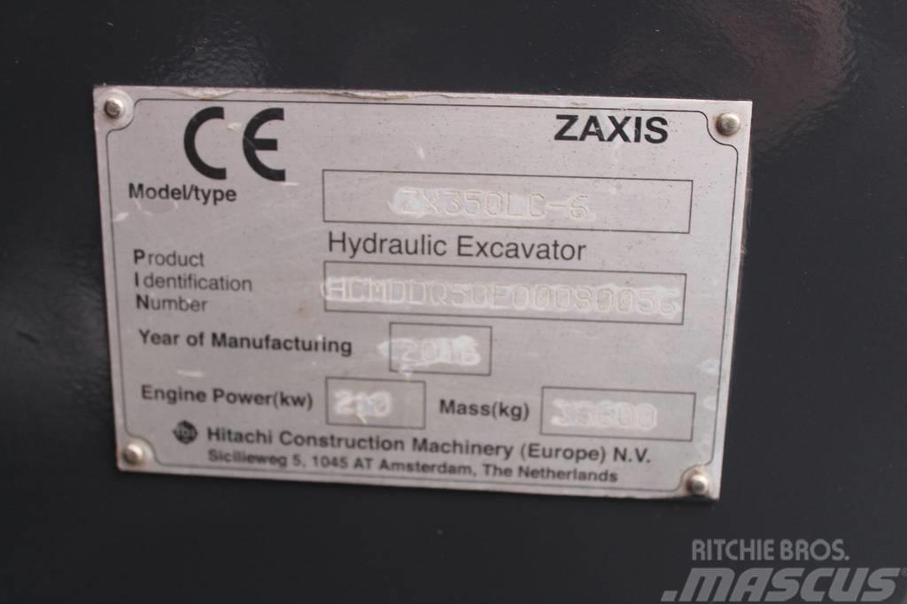 Hitachi ZX 350 LC-6 / 2 Kauhaa, Novatron 3D, Rasvari, Ym! Rupsgraafmachines