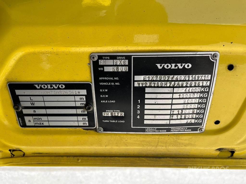 Volvo FMX 540 8x6 ESSEL ER 4120 / 2x SEPSON WINCH Sleepwagens