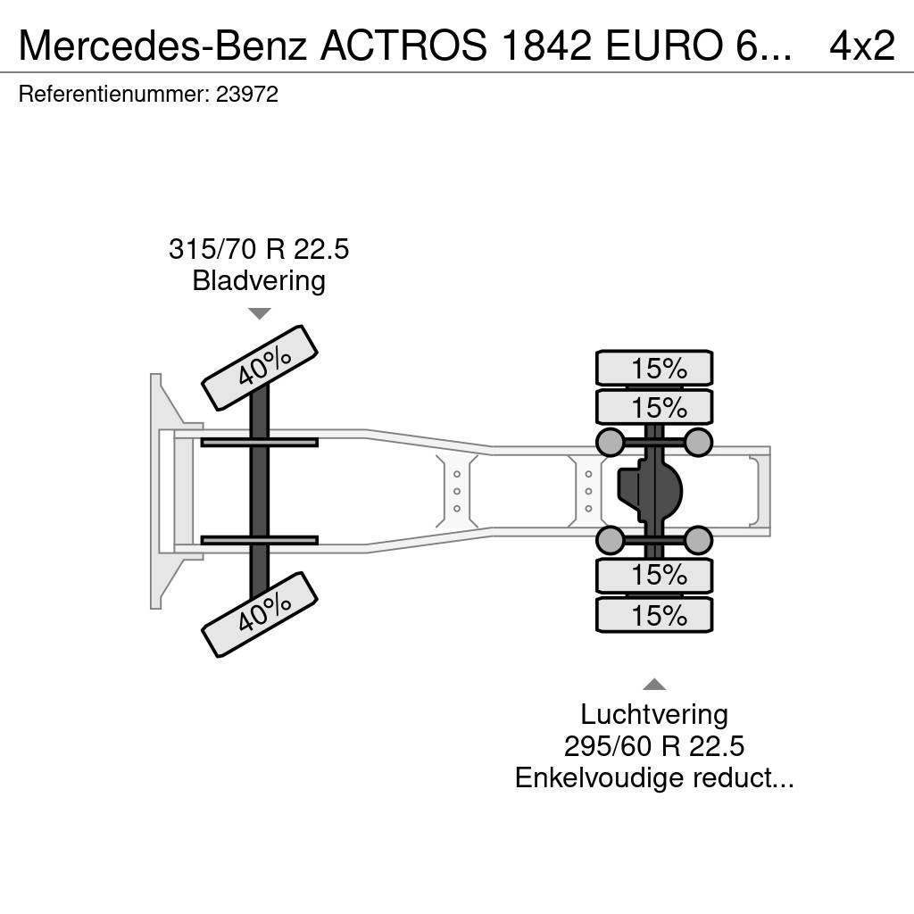 Mercedes-Benz ACTROS 1842 EURO 6 RETARDER 864.000KM Trekkers