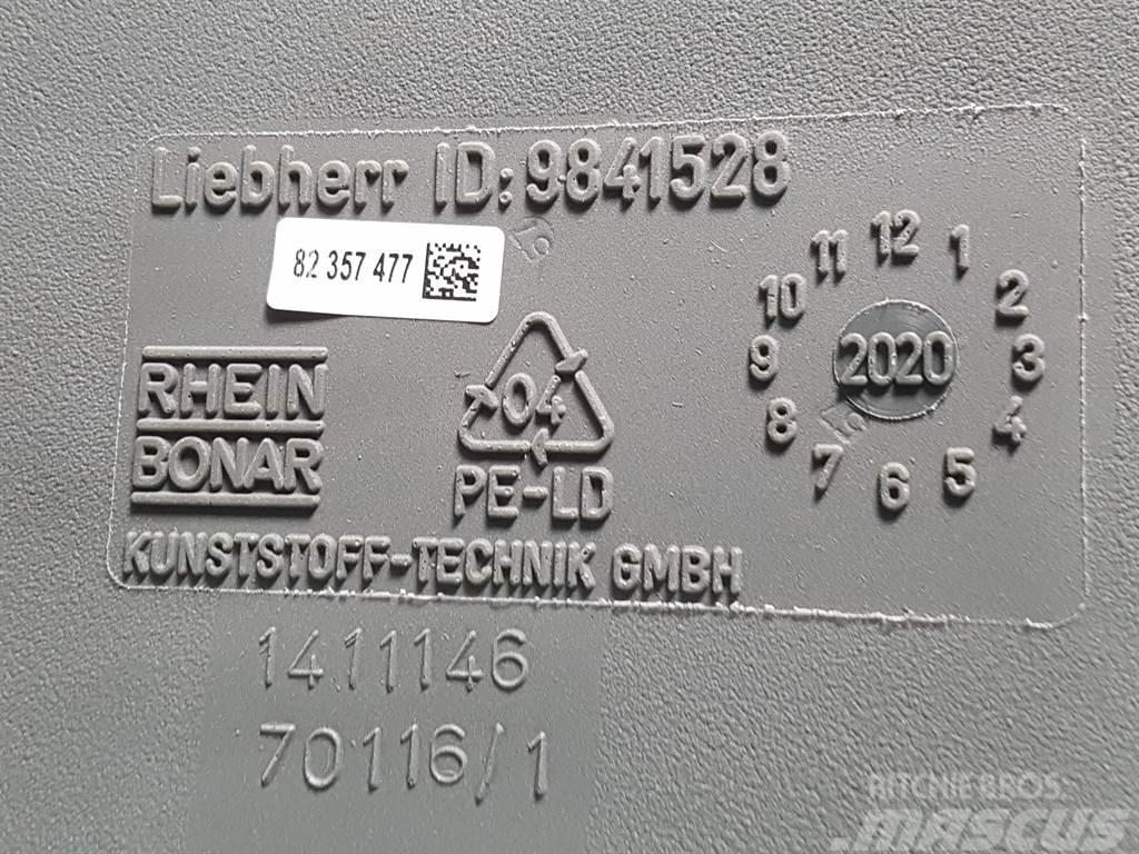 Liebherr L544-9841528-Mud guard/Kotfluegel/Spatbord Chassis en ophanging