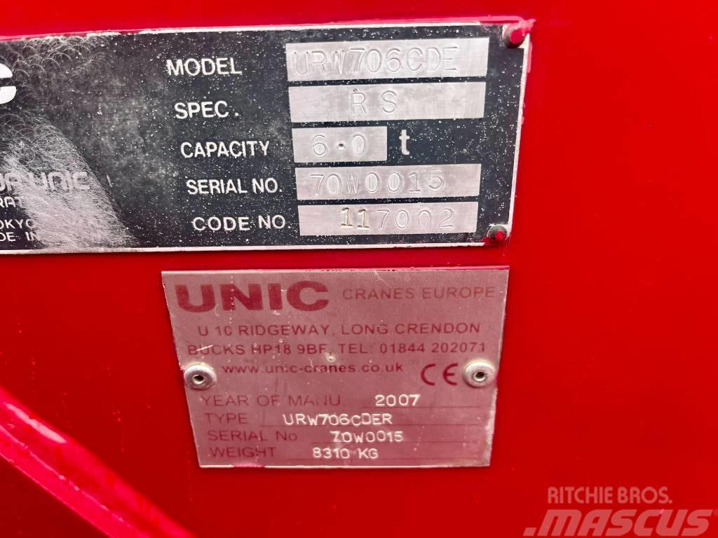Unic URW 706 Minikranen