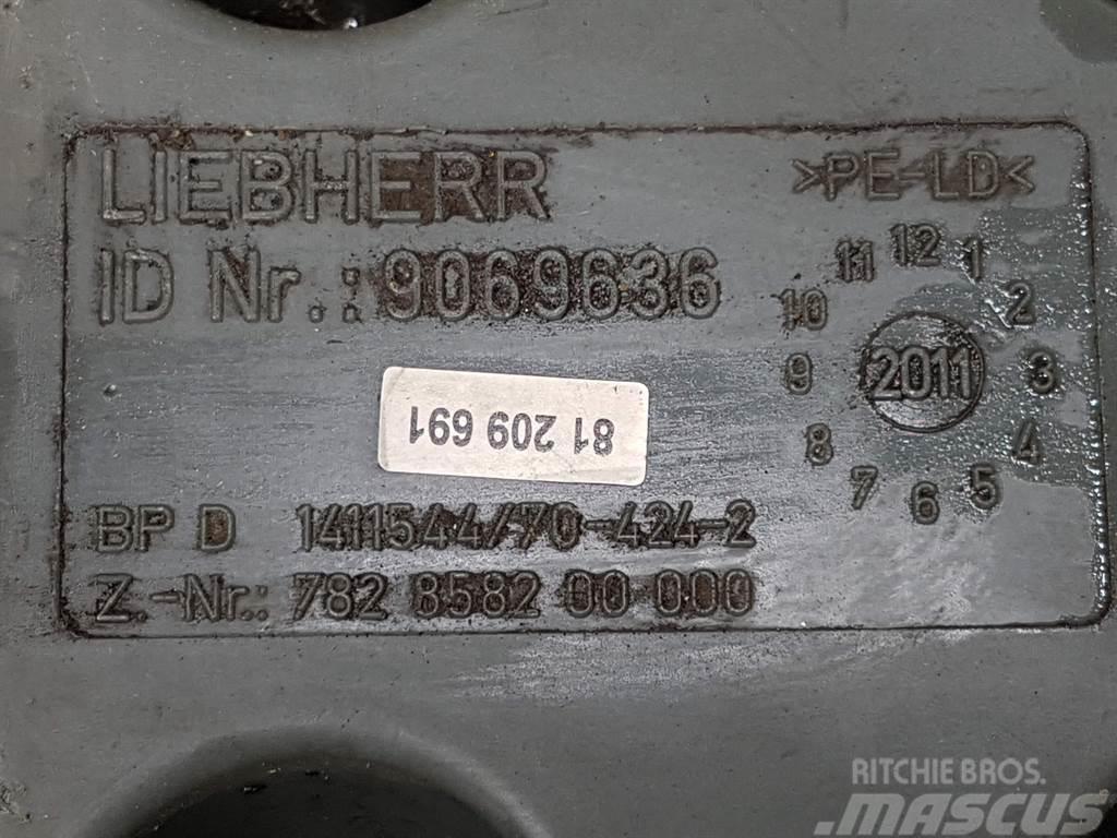 Liebherr L586 2plus2-9069636-Hood/Haube/Kap Chassis en ophanging