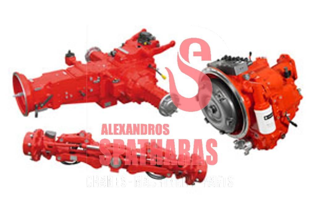 Carraro 128255	differential, supports Transmissie