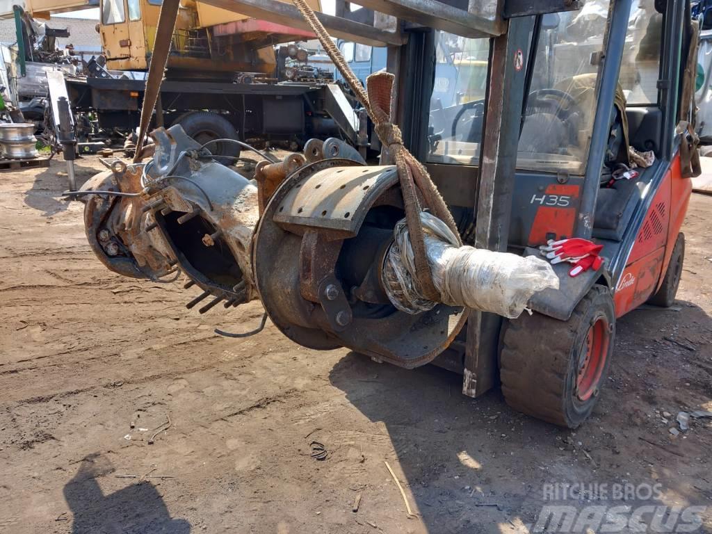 Scania R 500 midlle axle 1821202 Chassis en ophanging