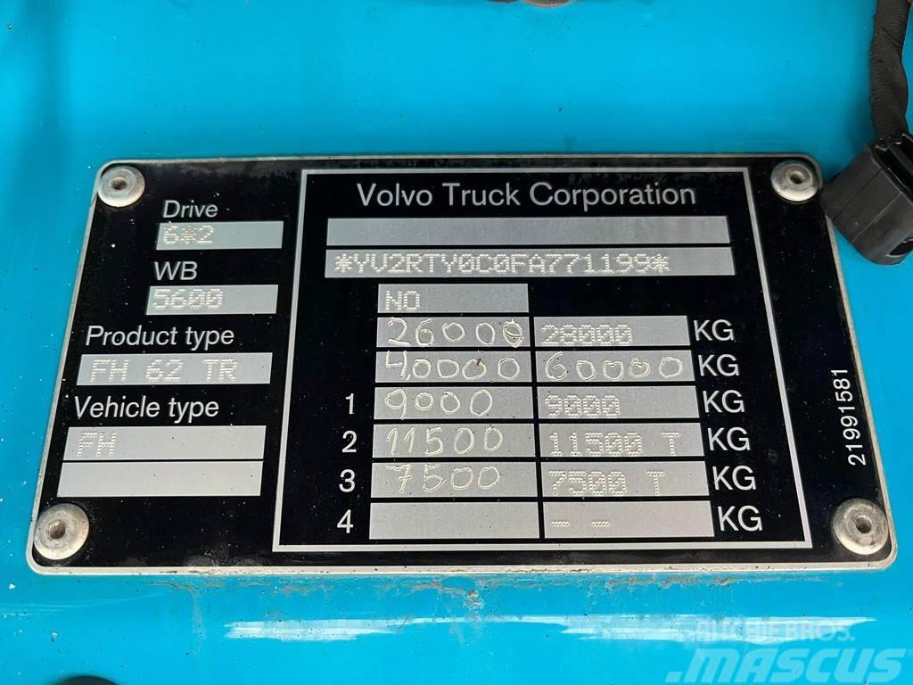 Volvo FH 460 6x2 SUPRA 950 Mt / BOX L=8535 mm Koelwagens