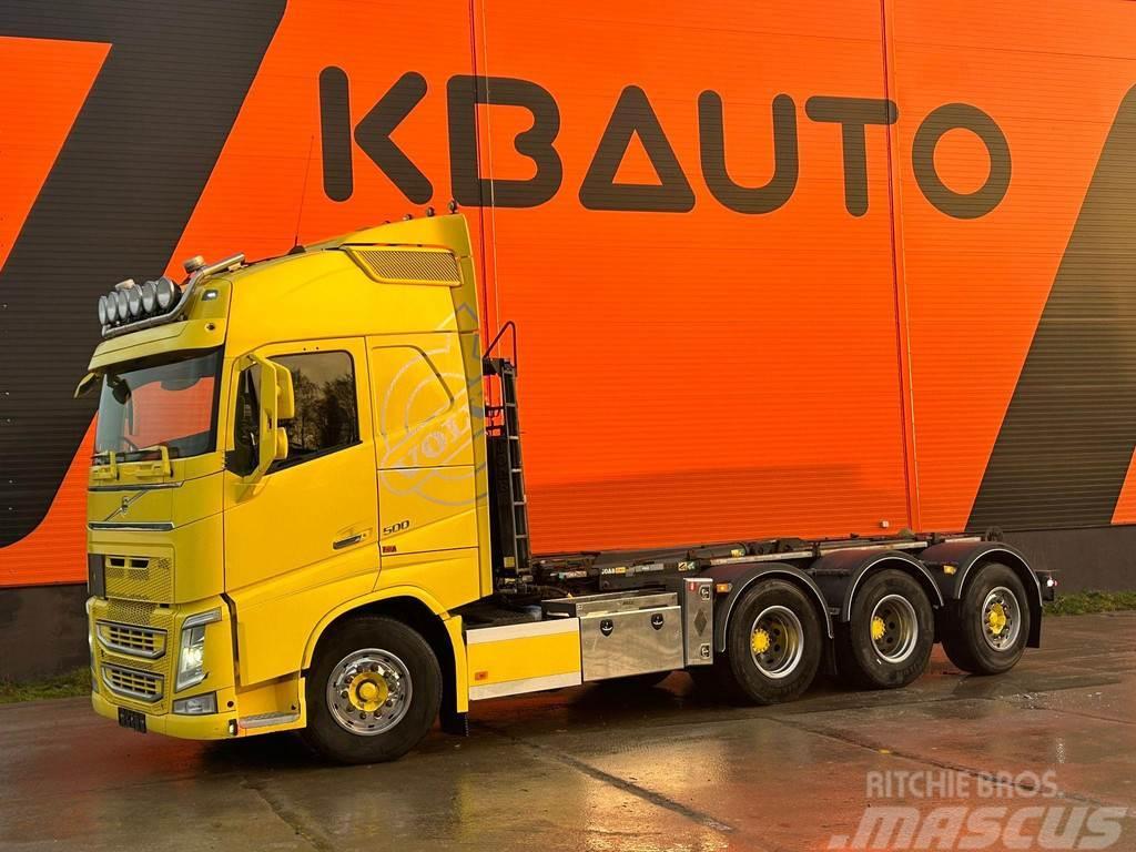Volvo FH 500 8x4*4 JOAB L 24 TON / L=5700 mm Vrachtwagen met containersysteem