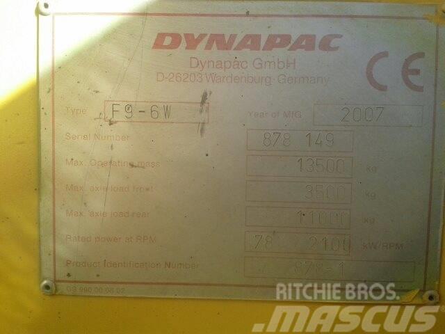 Dynapac F 9-6W Asphalt pavers