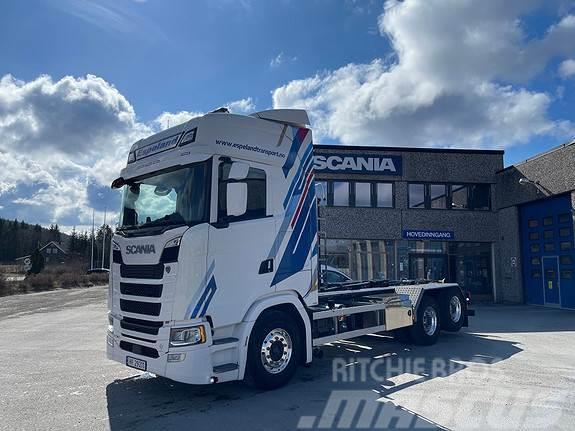 Scania S660B6X4NB NY PRIS !!!! Containertrucks met kabelsysteem