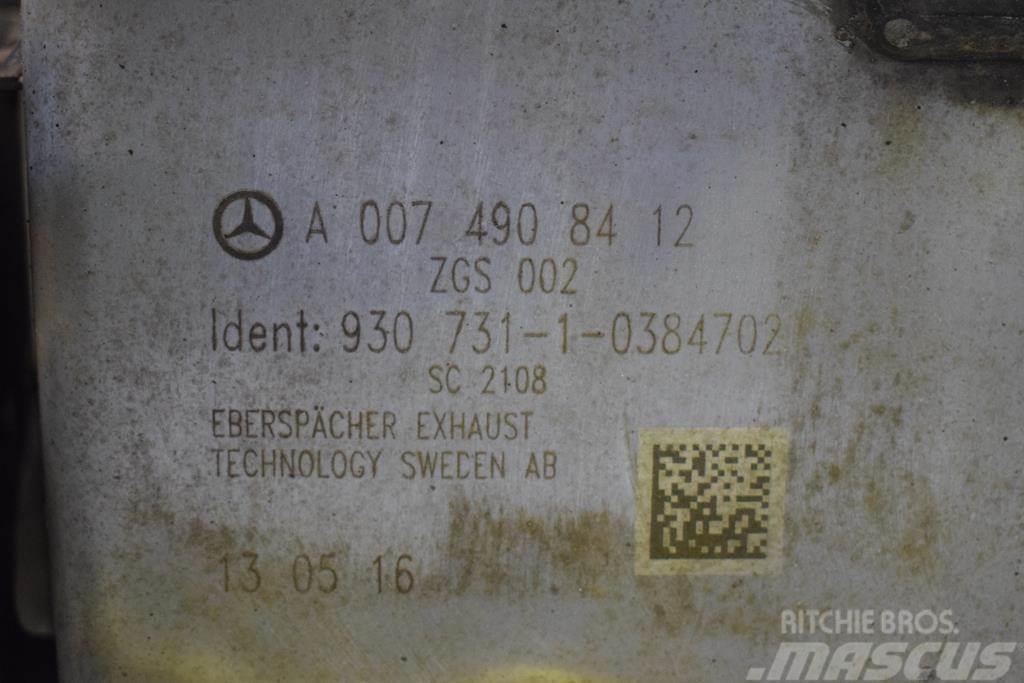 Mercedes-Benz ΚΑΤΑΛΥΤΗΣ - ΕΞΑΤΜΙΣΗ ACTROS MP4 A 007 490 Overige componenten
