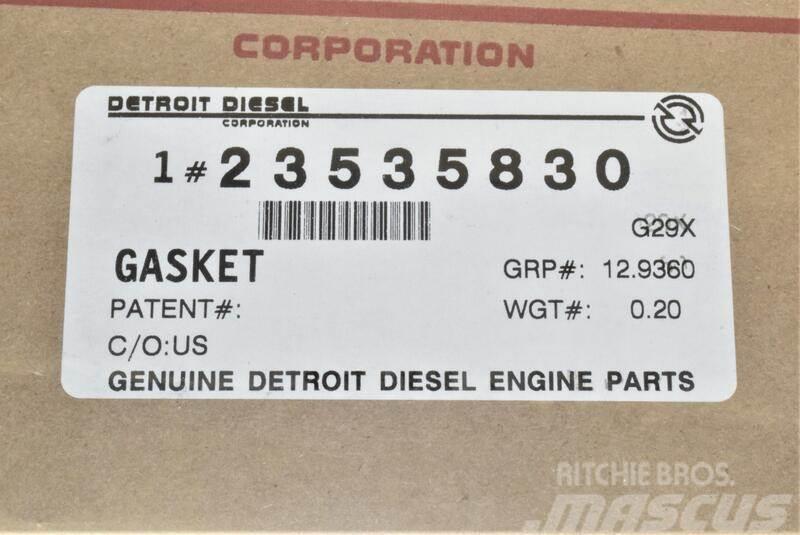 Detroit Diesel Series 50 Overige componenten