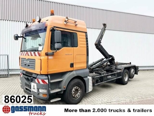 MAN TGA 26.440 6X2-2 BL, Liftachse Vrachtwagen met containersysteem