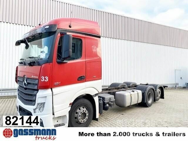 Mercedes-Benz Actros 2545 L 6x2, StreamSpace, Liftachse, Chassis met cabine