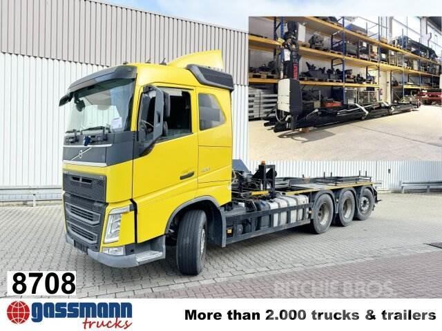 Volvo FH480 8x4/4, Lenk-/Liftachse Vrachtwagen met containersysteem