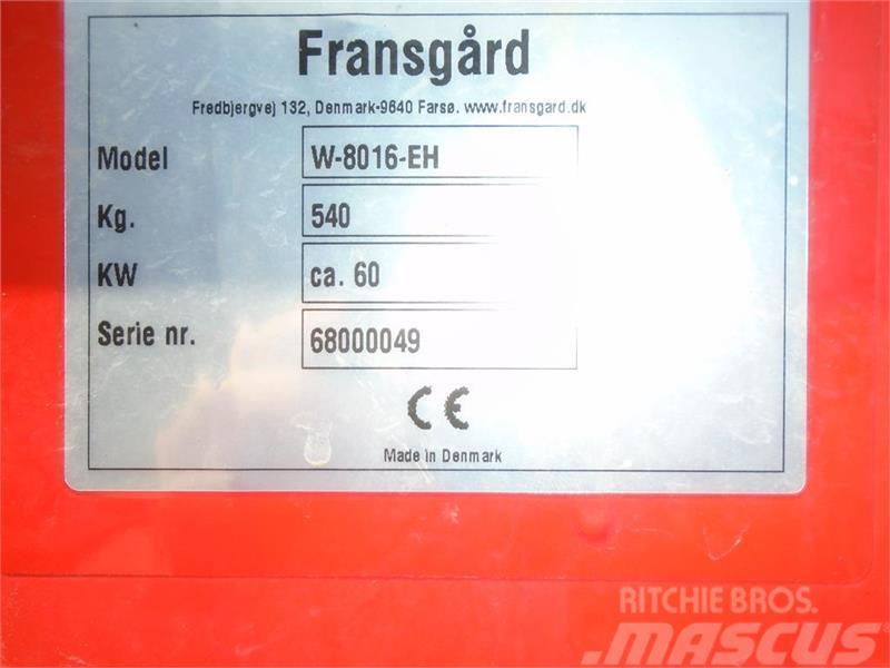 Fransgård W-8016-EH  m/ Radiostyring  Meget Velholdt Lieren