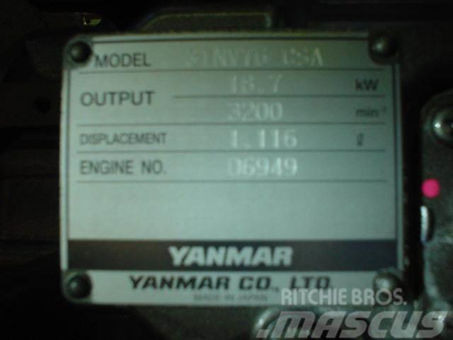 Yanmar 3TNV76-CSA Motoren