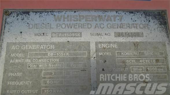 MultiQuip WHISPERWATT DCA150SSK Diesel generatoren