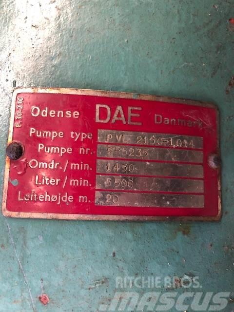  DAE type PVL 2150-1014 pumpe Waterpompen