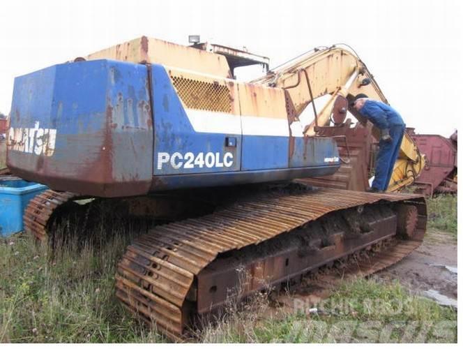 Komatsu PC240LC-5 gravemaskine til ophug Rupsgraafmachines