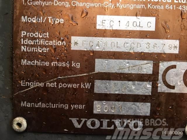 Volvo EC140LC Rupsgraafmachines
