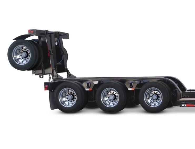 Fontaine 4TH AXLE FLIP (MAGNITUDE LOWBOY) Diepladers