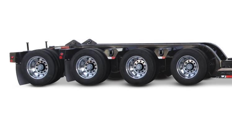 Fontaine 4TH AXLE FLIP (MAGNITUDE LOWBOY) Diepladers