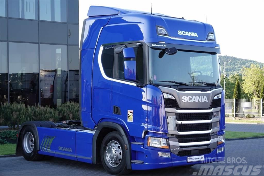 Scania R 450 / RETARDER / OPONY 100 % / 2018 ROK Trekkers