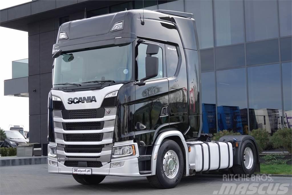 Scania S 450 / RETARDER / KOMPRESOR DO WYDMUCHU MHS 1100  Trekkers