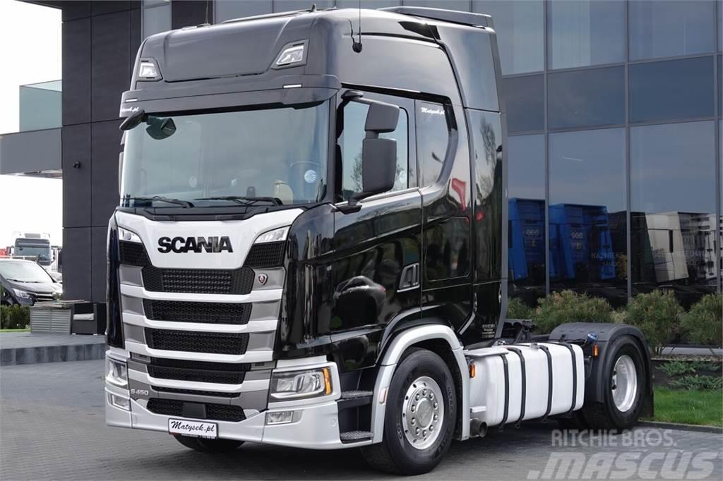 Scania S 450 / RETARDER / KOMPRESOR DO WYDMUCHU MHS 1100  Trekkers