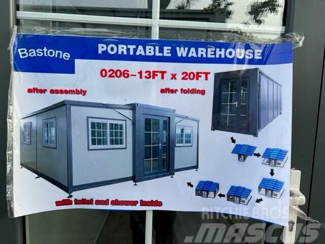  4 m x 6 m Folding Portable Storage Building (Unuse Anders