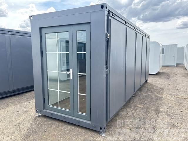  5.8 m x 6 m Folding Portable Storage Building (Unu Anders