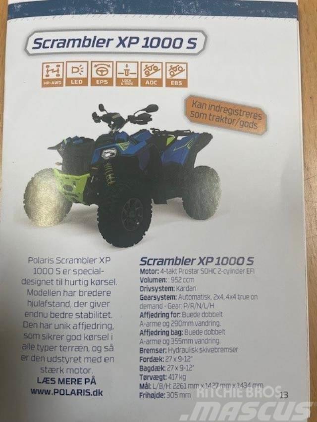 Polaris SCRABMBLER XP 1000 ATV's