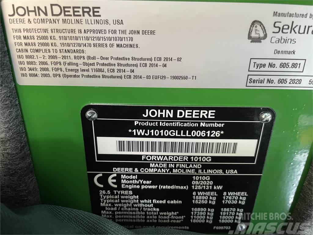John Deere 1010G Forwarders