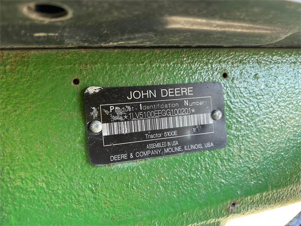John Deere 5100E Tractoren