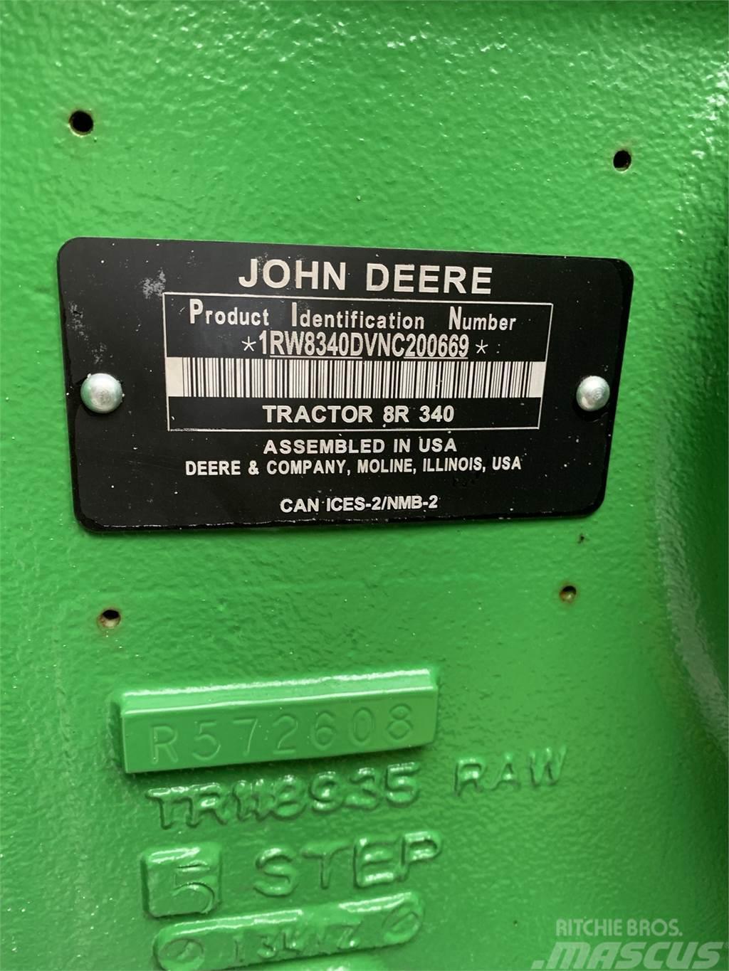 John Deere 8R 340 Tractoren