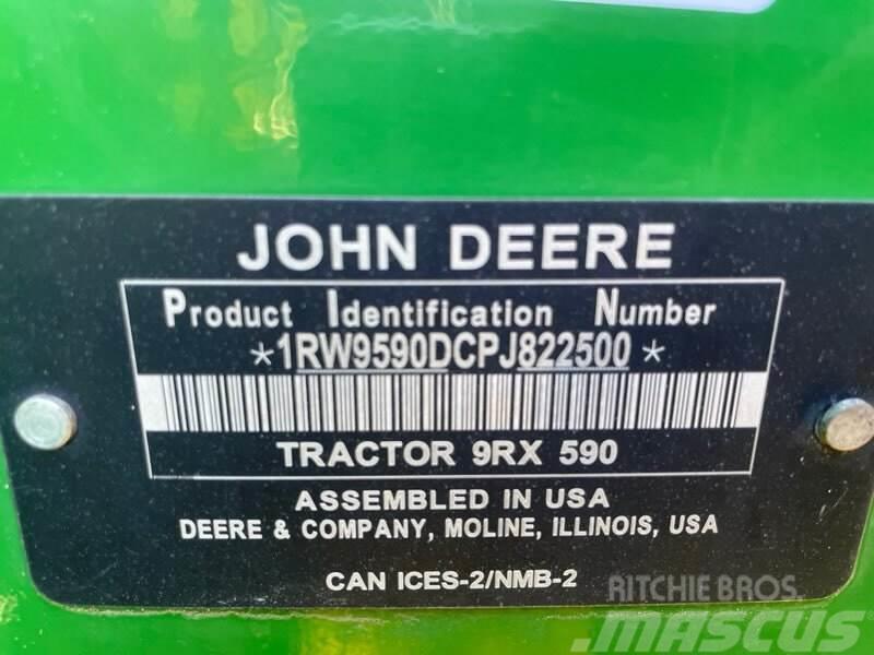 John Deere 9RX 590 Tractoren