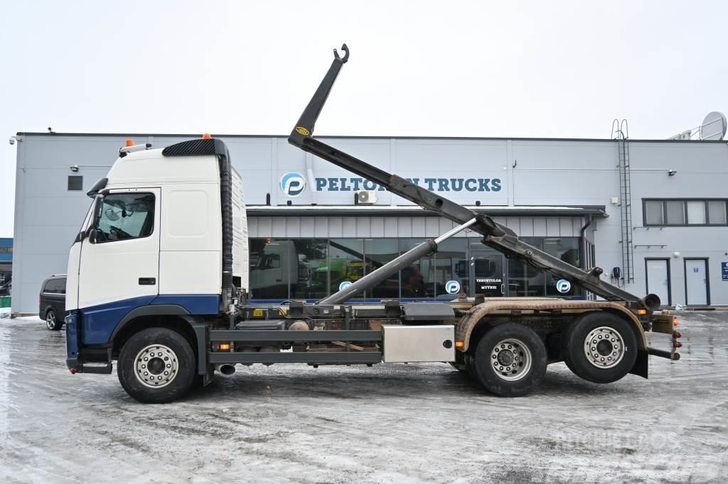 Volvo FH460 6x2 371tkm Vrachtwagen met containersysteem