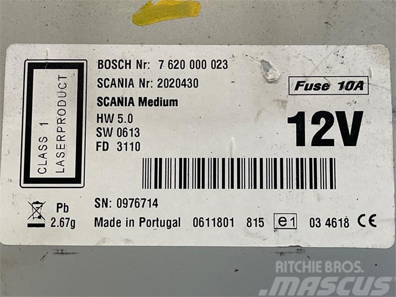 Scania SCANIA RADIO 2020430 Overige componenten