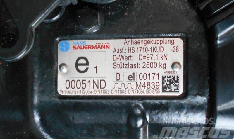  Sauermann Anhängekupplung HS 1710-1KUD Overige accessoires voor tractoren