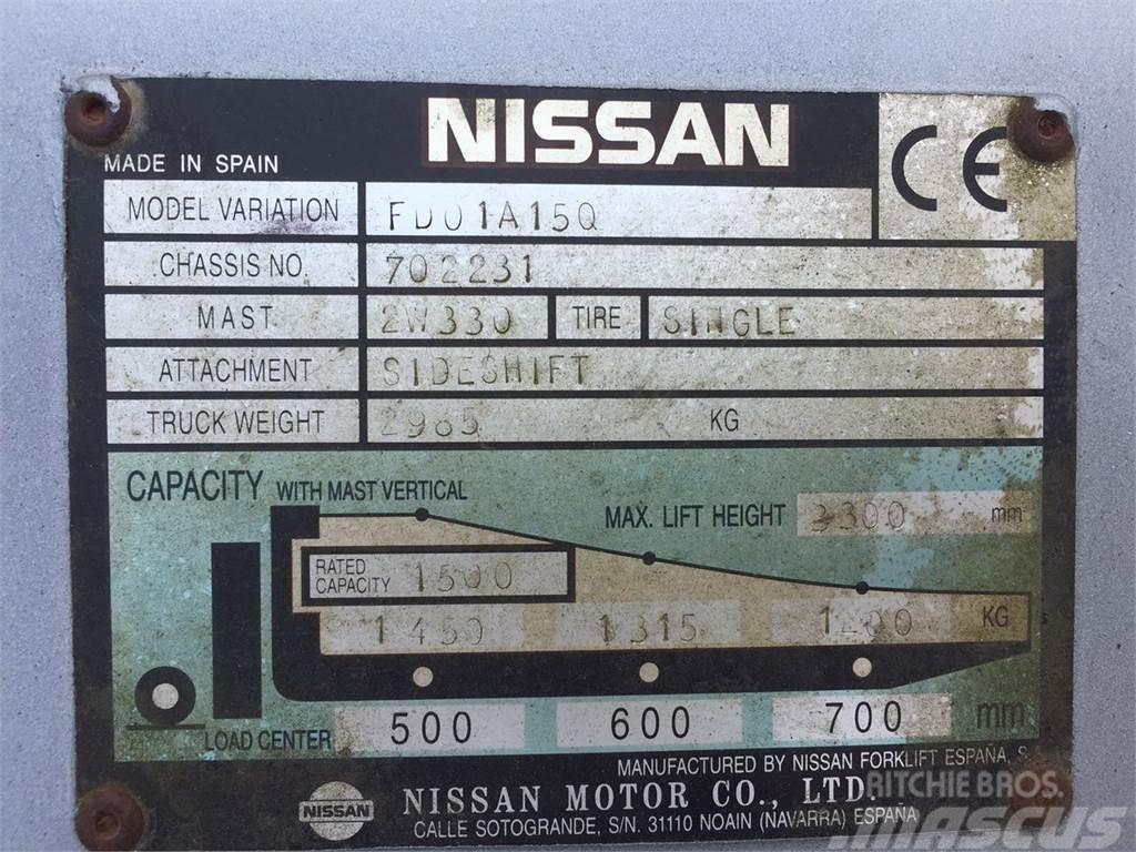 Nissan FD01A15Q Heftrucks overige