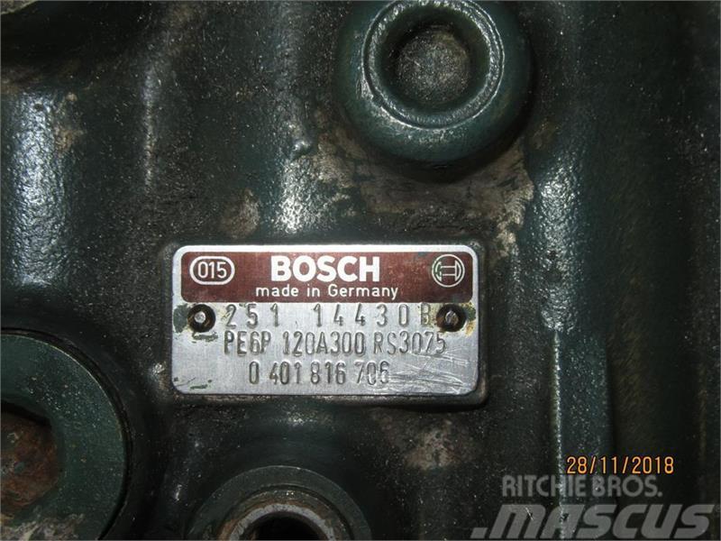  - - -  Mann Bosch brændstofpumpe Combine harvester accessories