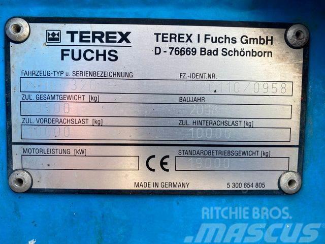 Fuchs MHL 320 Umschlagbagger **BJ. 2008 * 7701H Wielgraafmachines