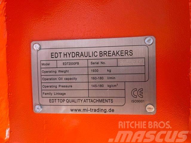  Hydraulikhammer EDT 2000 FB - 18-26 Tone Bagger Anders