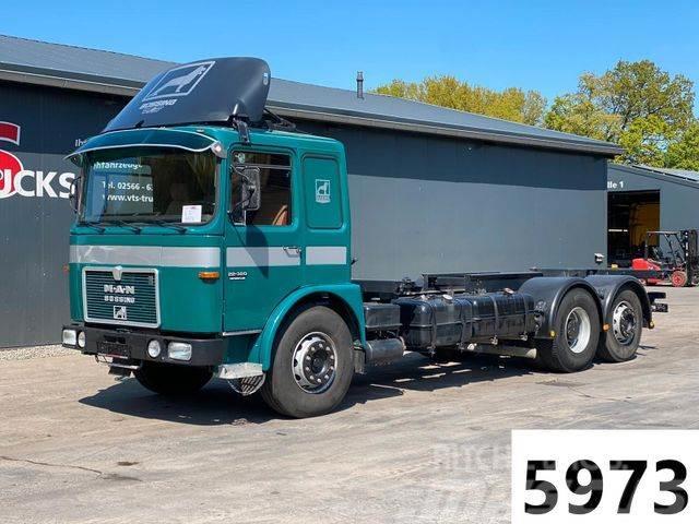 MAN 22.320 6x2 BDF Oldtimer Top Zustand Chassis met cabine