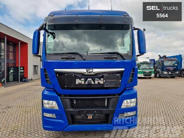 MAN TGX 26.480 6x2-4 BL / ZF Intarder / Lenkachse Vrachtwagen met containersysteem